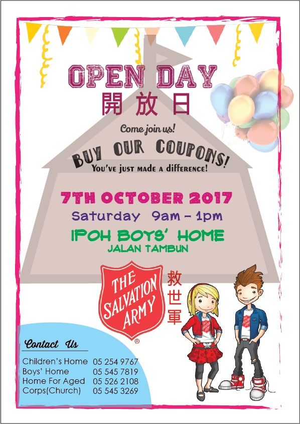 Salvation Army Open Day (7 Oct 2017) Ipoh Echo