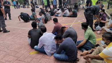 Photo of Foreigners Arrested for Lack of Identification Documents