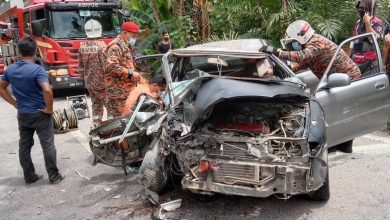 Photo of Accident at Bagan Serai, Two Victims Reported