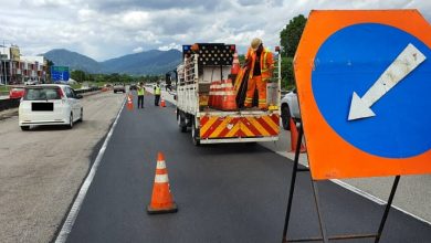 Photo of Right Lane of KM273.3 – KM272.2 Ipoh Northbound Reopened