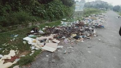 Photo of Road Closed Due to Illegal Rubbish Dump