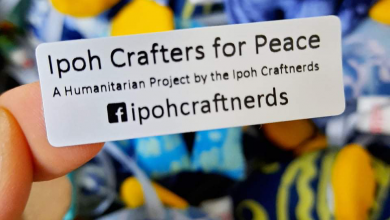 Photo of Ipoh Craftnerds Support War Victims With Art