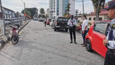 Photo of Traffic Enforcement Operation along Jalan Panglima Bukit Gantang Wahab
