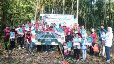 Photo of CSR Project: Participants of Diploma in Diplomacy Organises Tree Planting Activity