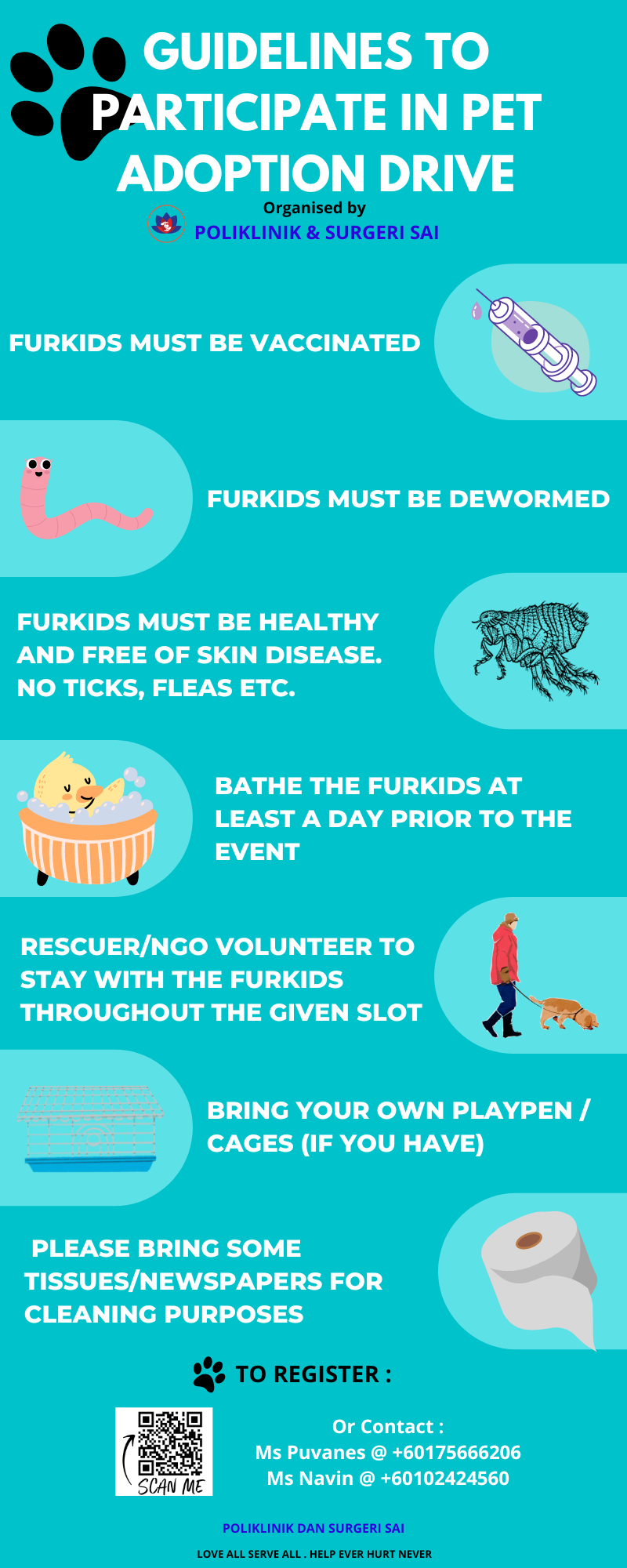 Pet Adoption Drive at Lotus’s Bercham Ipoh Echo