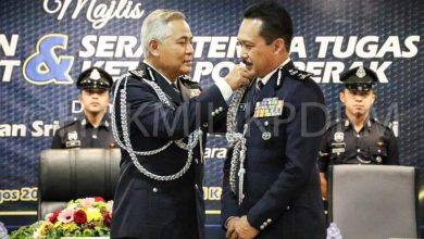 Photo of New Perak Police Chief Appointed
