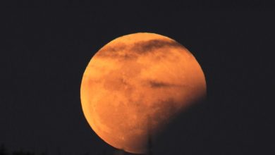 Photo of Full Moon Eclipse Phenomenon