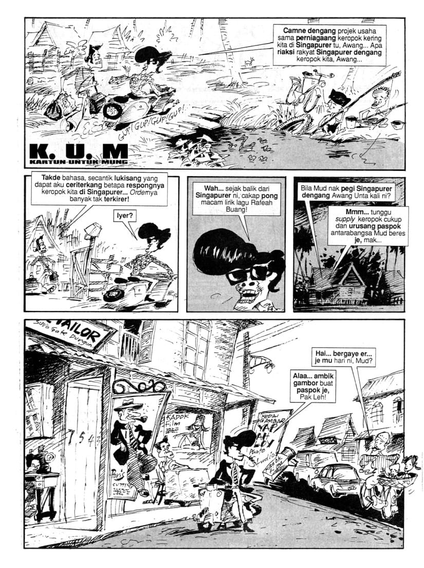 Legendary cartoonist Fatah has passed away | Ipoh Echo