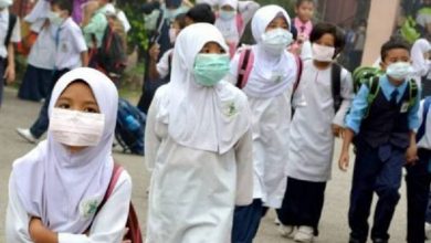 Photo of The Ministry of Health recommends that school students wear face masks