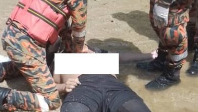 Photo of Male student drowned in Batu Hampar waterfall
