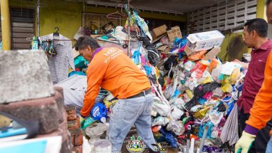 Photo of House full of trash: Husband and wife fond of collecting recyclables for four years