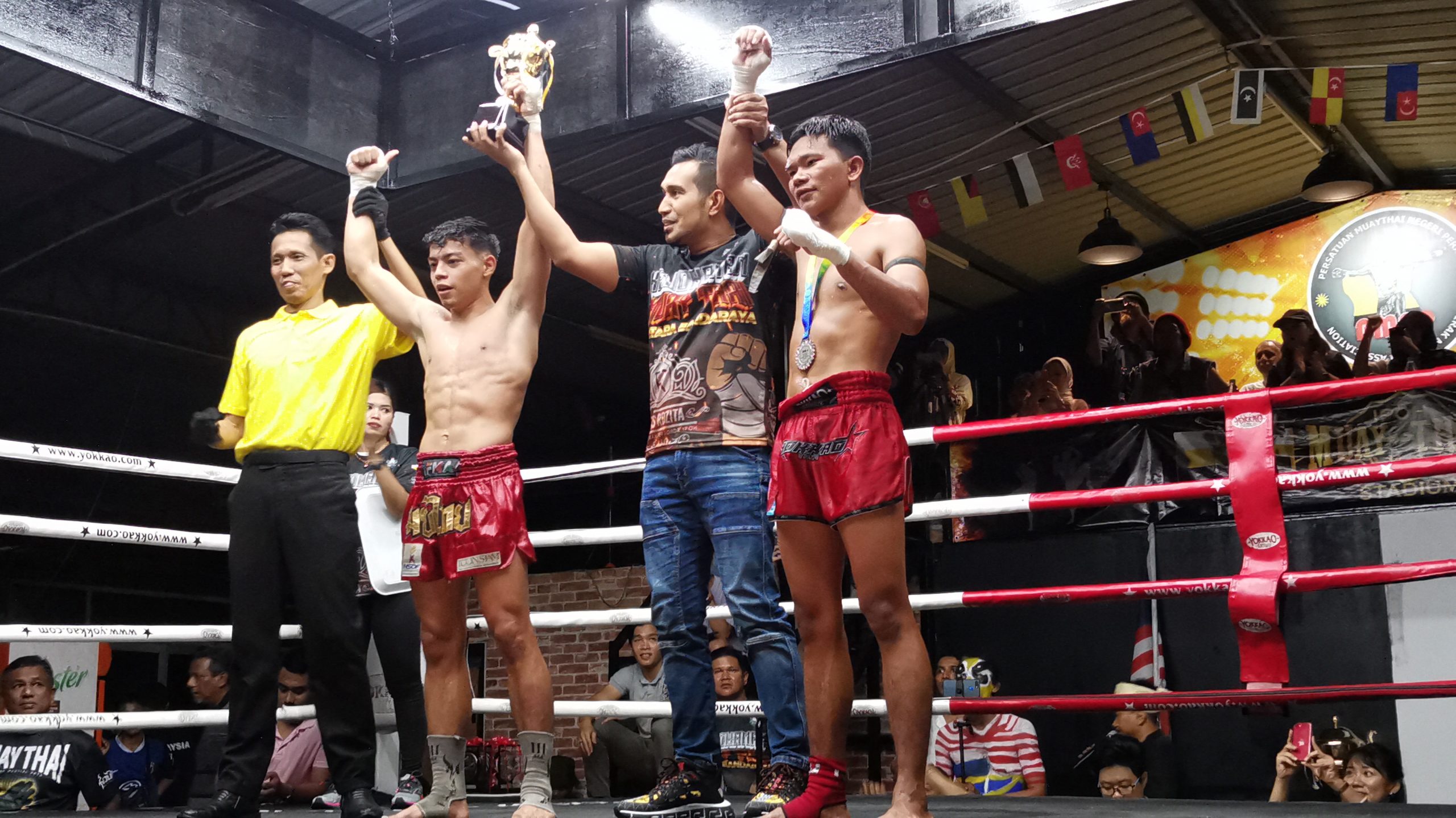 Ipoh Vs Betong Muaythai Tournament strengthens relationship between two