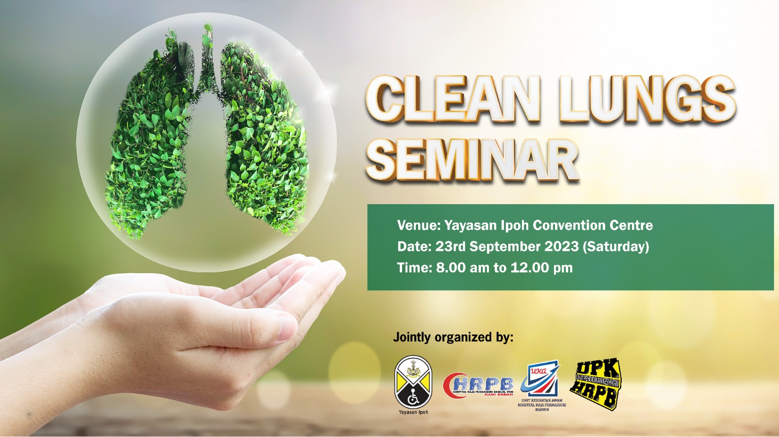 Clean Living Through Clean Breathing Ipoh Echo