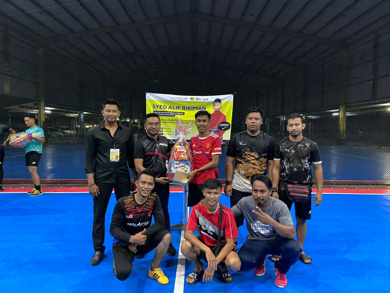Syed Aliff unites the youth of Pangkor through futsal sports Ipoh Echo