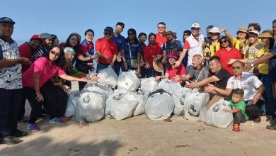 Photo of Rotary Club and JKP Zone 14 cleaned up 87 kg amount of trash at Teluk Senangin beach
