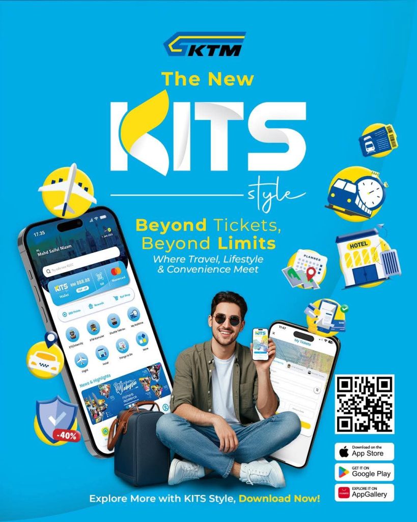 Kits Style KTMB Embraces Digital Future with KITS Style SuperApp | Ipoh Echo