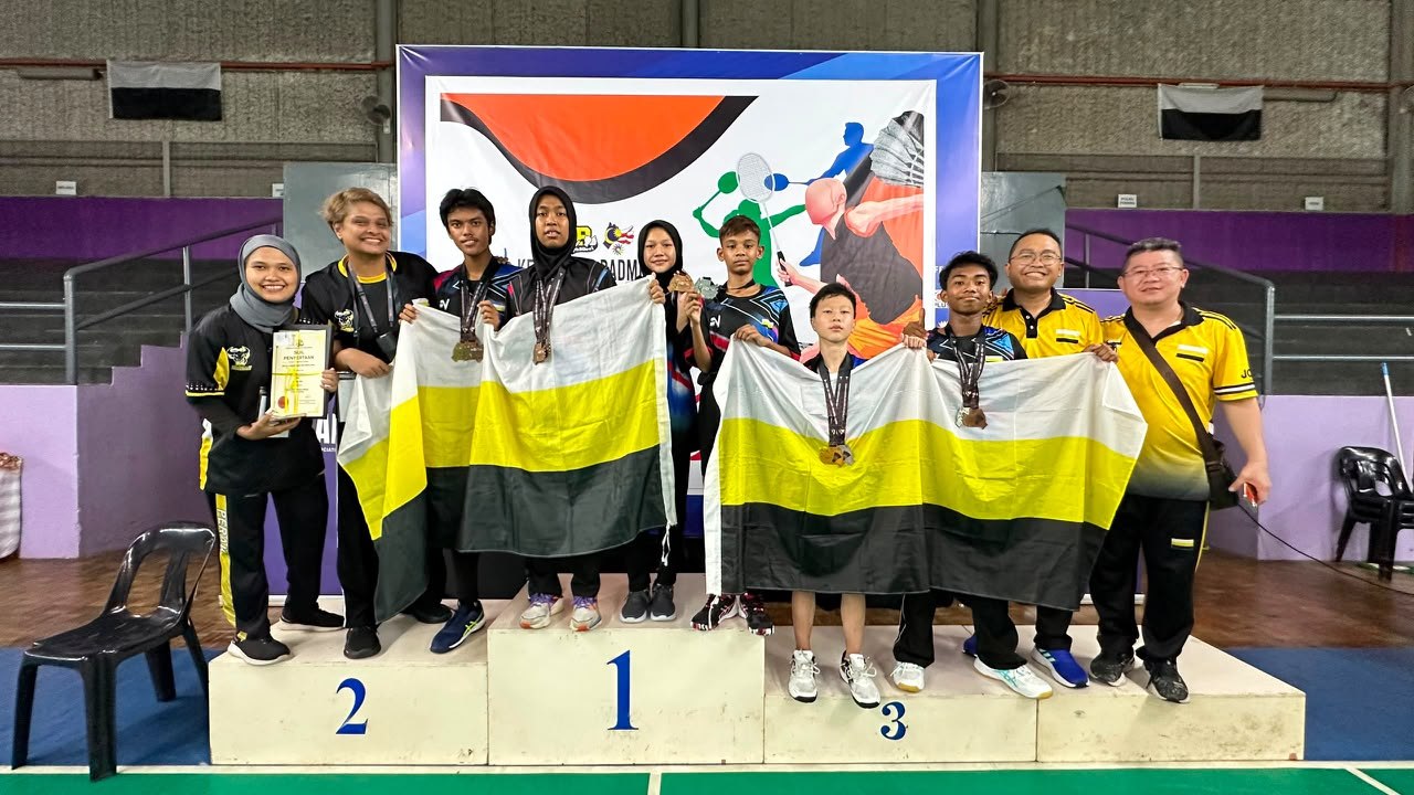 Perak Secures Third Place at 17th Malaysian Deaf Badminton Championship