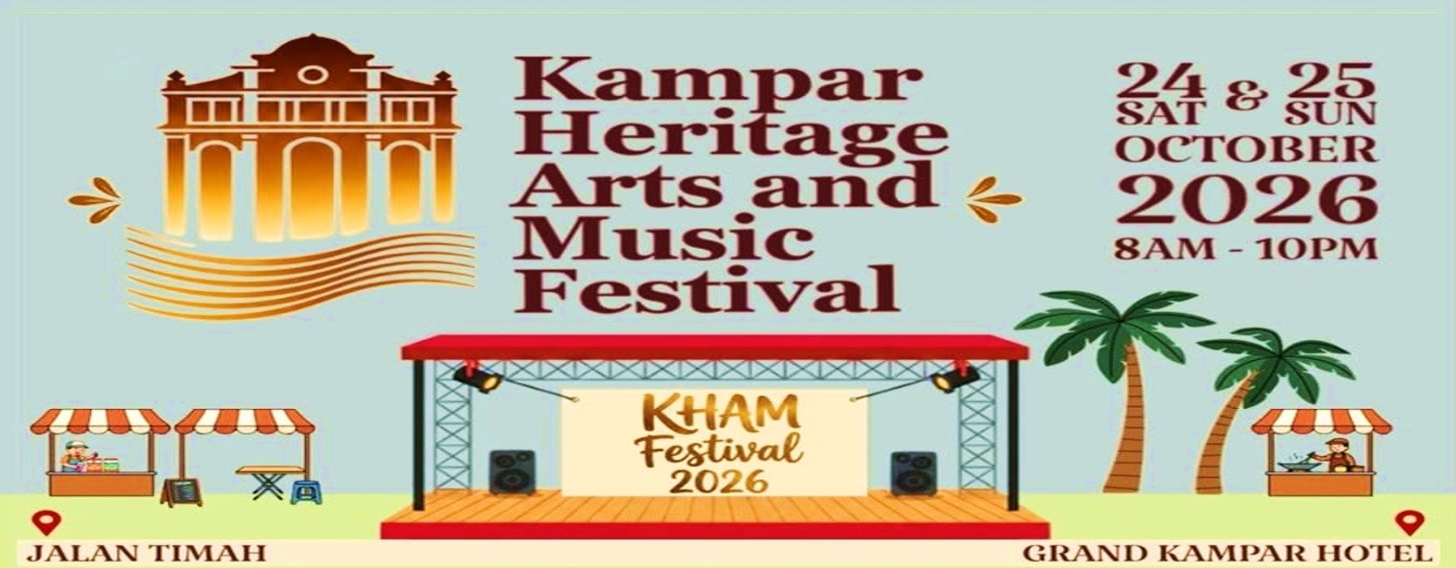Mbi Lettering Kampar Is Calling! Two Days of Music, Culture and Family Fun | Ipoh Echo